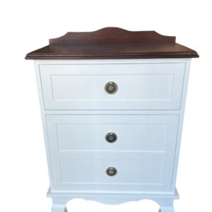 BK10 3 Drawer Pedestals with wood top