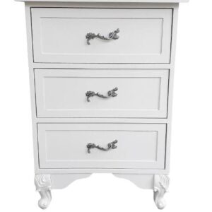 BK7 3 Drawer Pedestals with short Delux feet