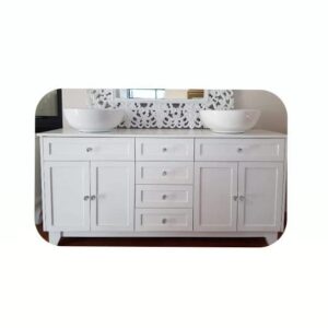 V1 Vanity 4 Doors 6 Drawers