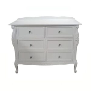 V11 6 Drawer vanity- carved legs
